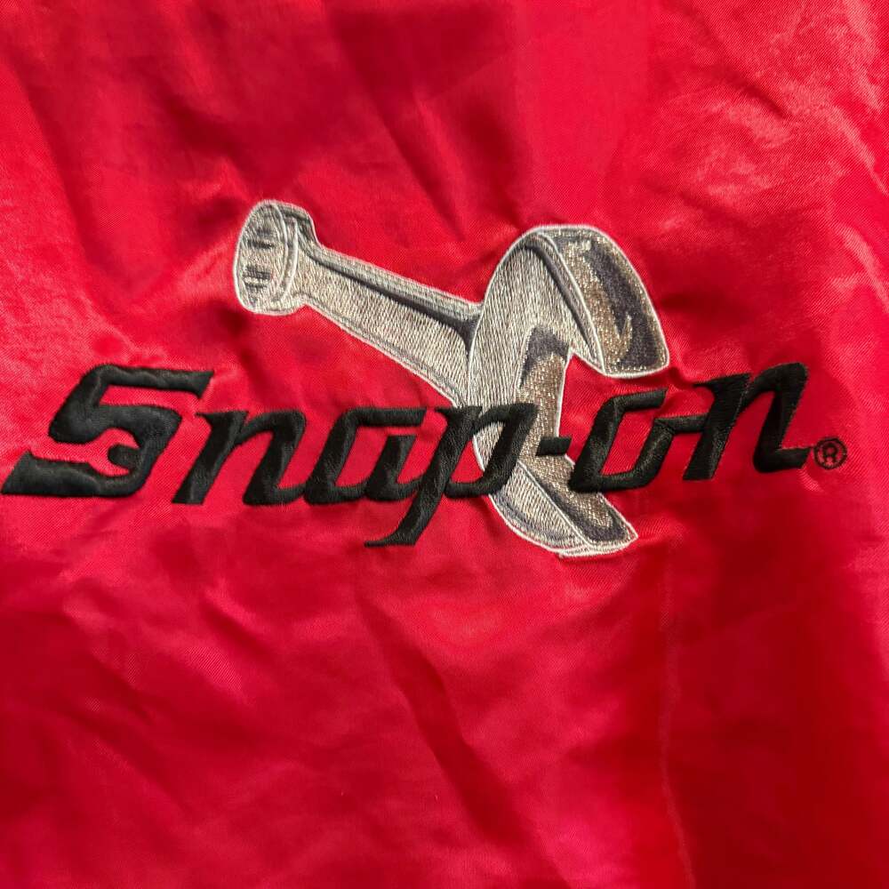 SNAP-ON TOOLS Men's (M) Red Jacket - Vintage 1970s - 80s Made in USA +FAST SHIP!